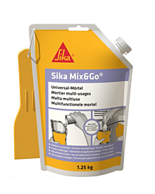 Sika Mix & Go 1,25 KG grau Artikelnummer E-SIKA+MIX&GO_01 13.72 Euro Baustoffe & Leisten & Griffe  Shop meinfenster.de