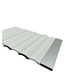 Aluminium Rollladen Maxi, Weiß, ohne Anschlag Artikelnummer MF-07-b03.0250010001 46.76 Euro Rollladenpanzer  Rollläden & Zubehör meinfenster.de
